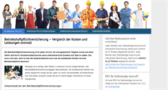Desktop Screenshot of betriebshaftpflicht-betriebshaftpflichtversicherung.de